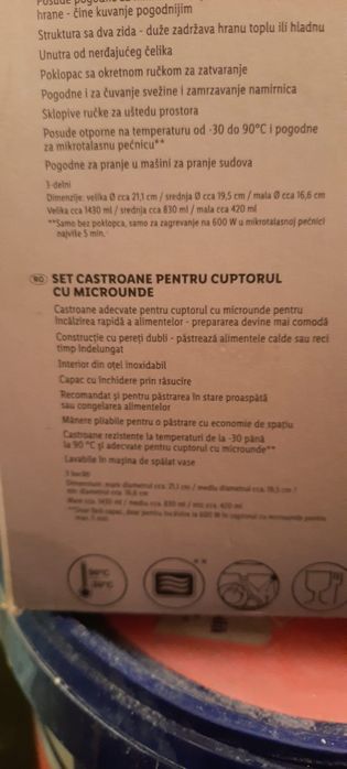 Set boluri termice Ernesto 3 piese