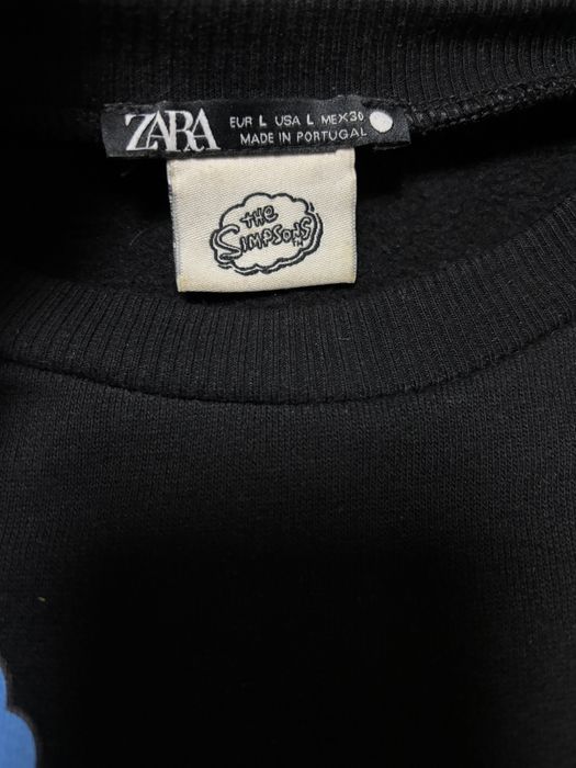 Свитшот Zara and The Simpsons