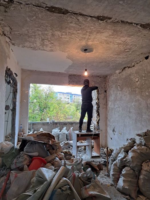 ДЕМОНТАЖ КВАРТИРЫ ва ОФЕС Уй бузиш хизматлари