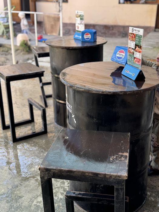 hi tech klent chaqiruvchi stol stul bochka profil yog’och