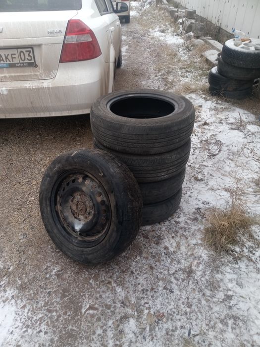 Резина с дисками r15