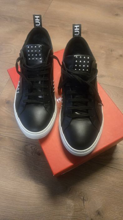 Кожени маратонки Hugo