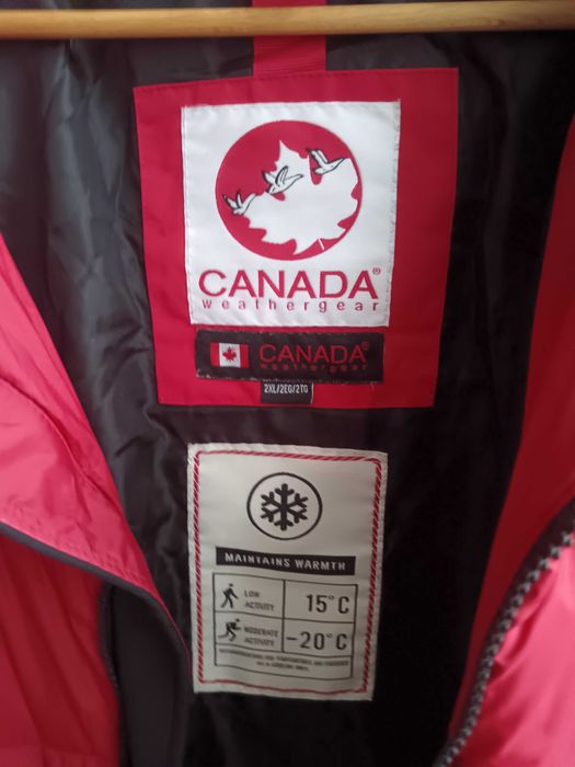 Geacă de iarnă pentru dama Canada leaf mărime 2Xl