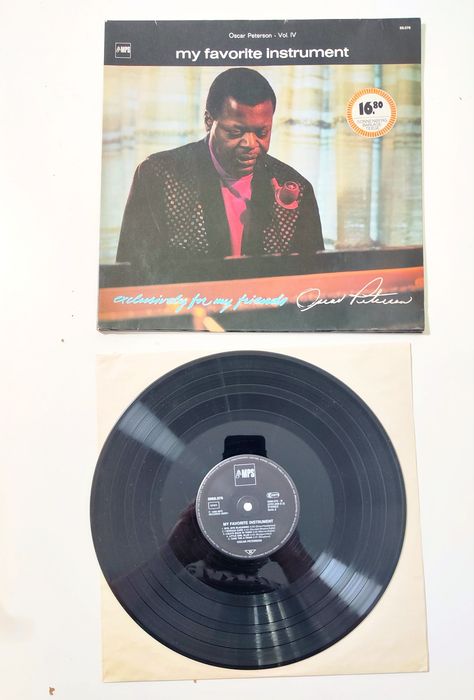 Disc Vinil LP Jazz Oscar Peterson - My Favorite Instrument Vol. 4 MPS