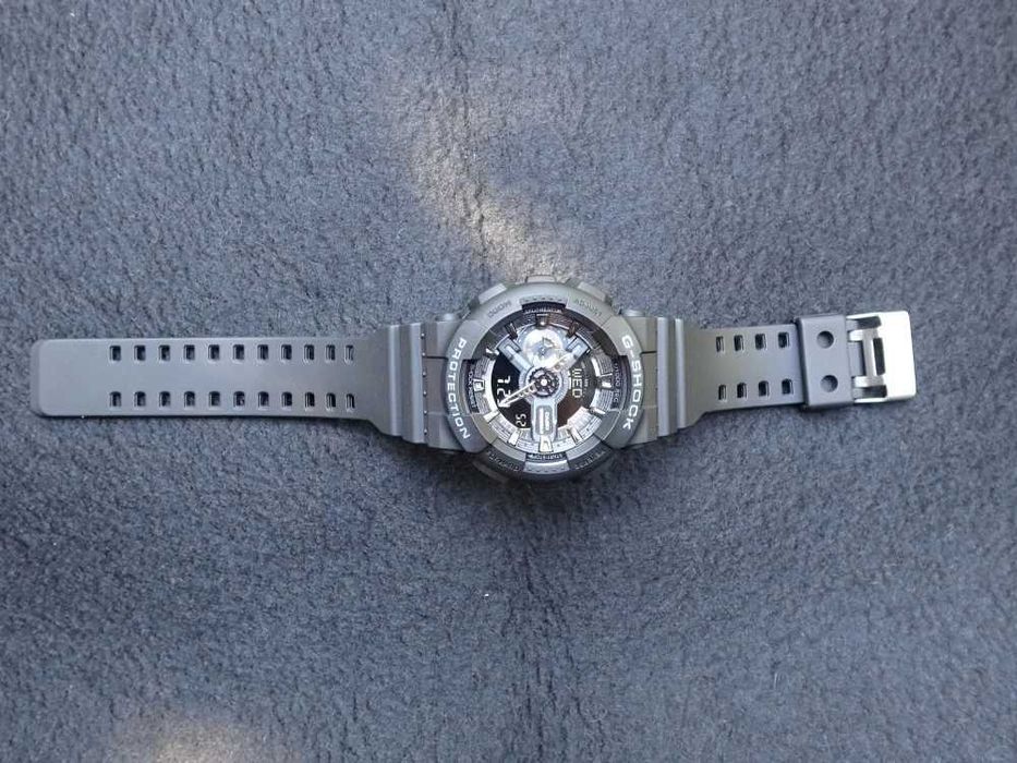 Ceas CASIO G-SHOCK GA-110 ALL BLACK-Negru Mat Sport Nou !!! 2026 !!