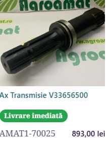Ax transmisie Case 5131167, 5195436, 84537450