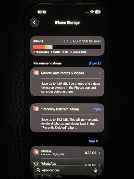 Iphone 16 pro 256gb 99% baterie impecabil in garantie