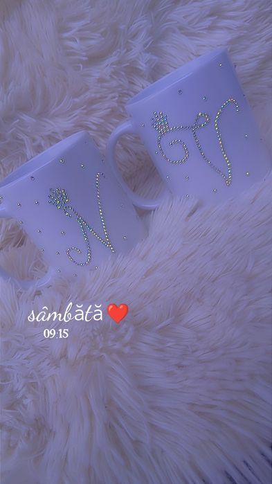 Cani personalizate cu cristale