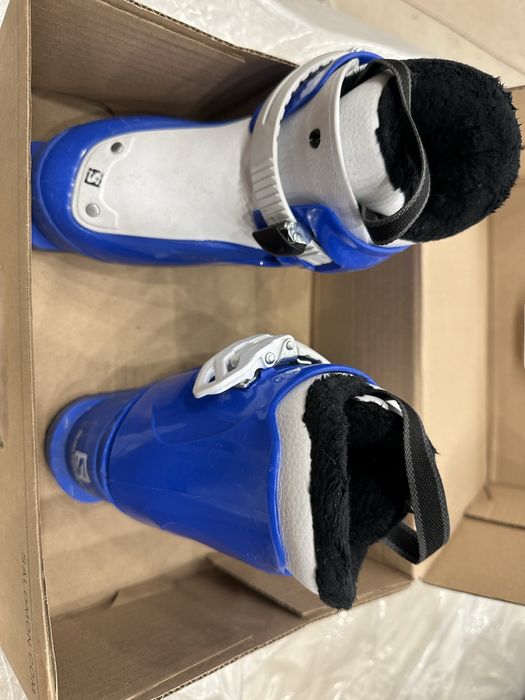 1: Детски ски обувки Salomon T1 Race Blue – размер 17