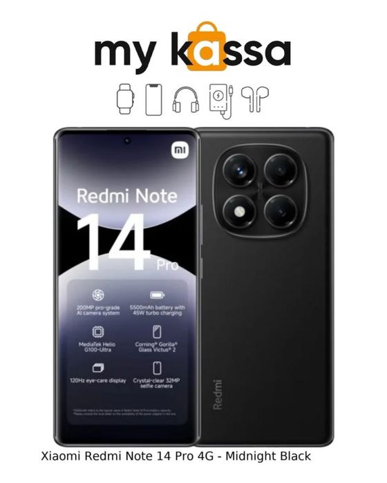 Новый • Xiaomi Redmi Note 14 Pro 4G • доставка