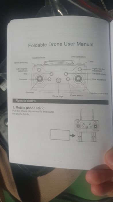 Drona E99 noua cu telecomanda si acumulator