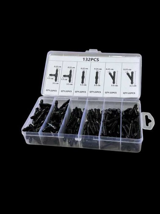 Снадки за маркучи за чистачки 132 броя/кутия