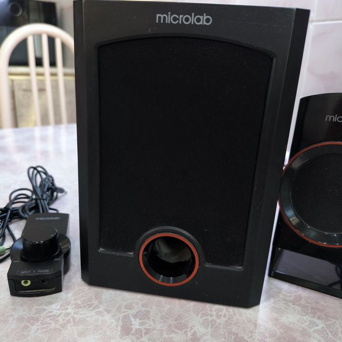 Акустическая система 2.1 Microlab M-111 — сабвуфер + 2 сателлита