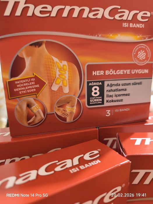 Загряваща лепенка ThermaCare