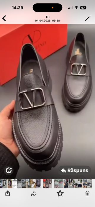 Pantofi valentino model nou