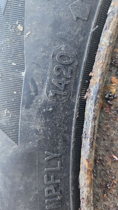 Джанти 15 4х108 ситроен с като нови гуми 185 65 15 sailun citroen