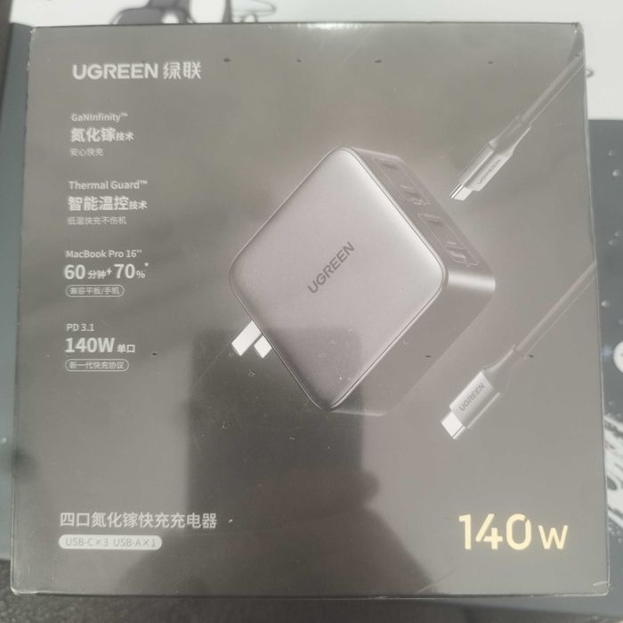 UGREEN 140W Nexode - Зарядка для MacBook. Новая