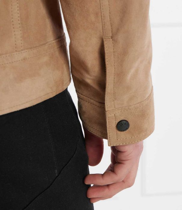 BOSS мужская куртка из нубука РАЗМЕР 52