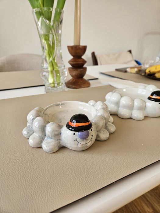 Две декоративни керамични поставки Halloween