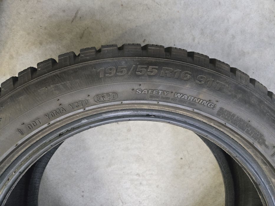 Anvelope iarna 195 55 16 Kumho profil 8mm
