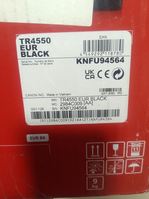 Imprimantă Cannon Pixma4550 Nouă