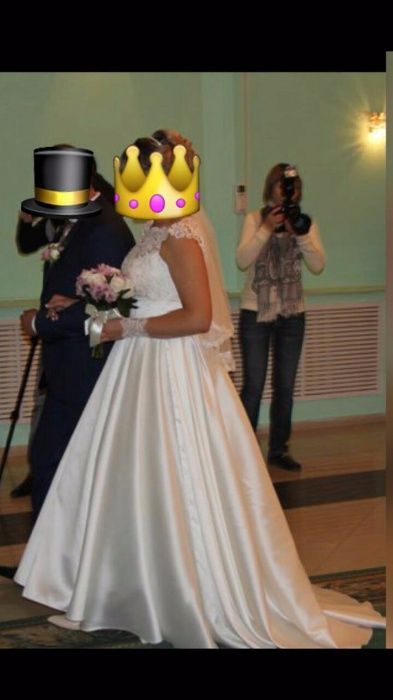 Свадебное платье!