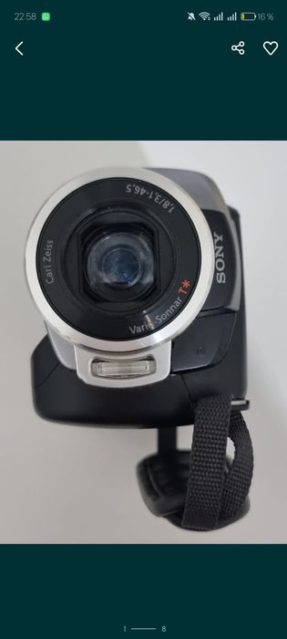 Камера сони Sony Handycam DCR-SR220.