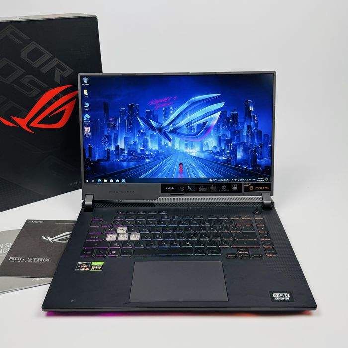 ASUS ROG Strix G15/165Hz QHD/Ryzen 7 6800H/RTX 3060/32GB DDR5/1TB/RGB
