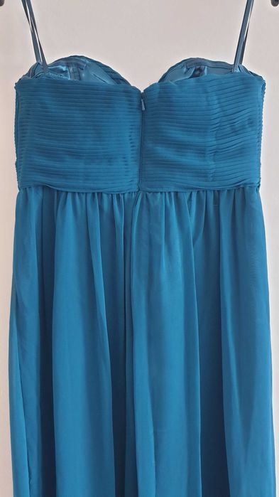 Rochie M Wallis UK, turcoaz, ca noua