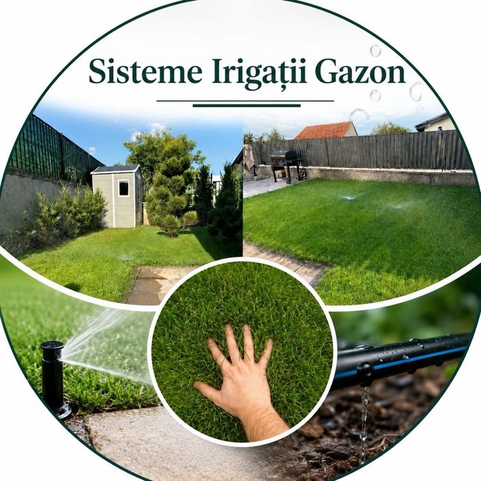 sistem irigatii gazon