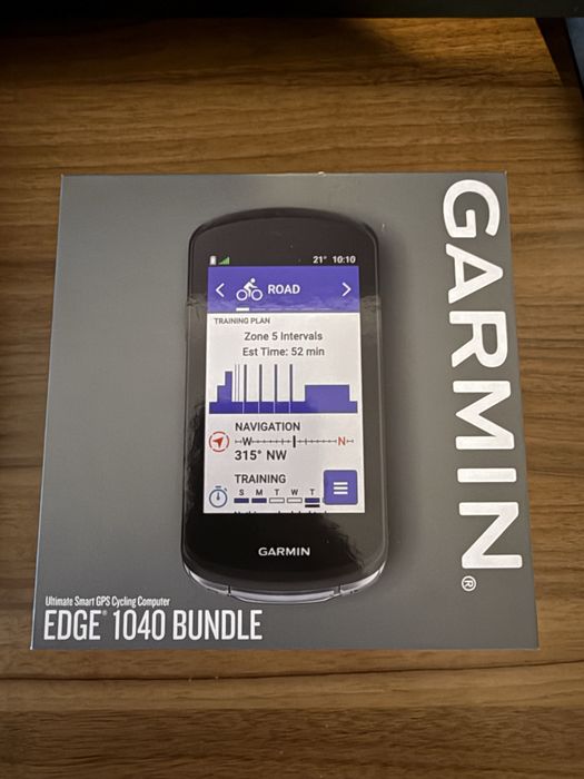 Велокомпьютер garmin edge 1040 bundle