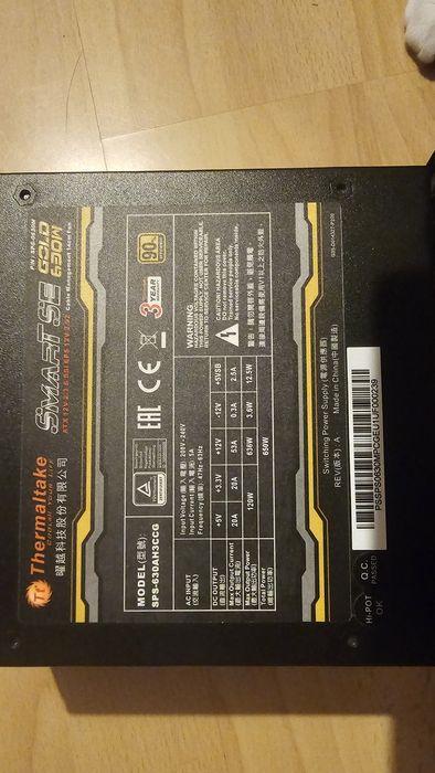 Sursa Thermaltek Smart Se Gold  630W