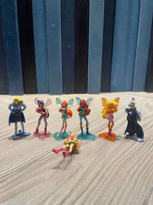 Игрушки Киндер Винкс 2012 // Kinder Winx Club 2012