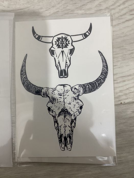 тату наклейки 153 шт