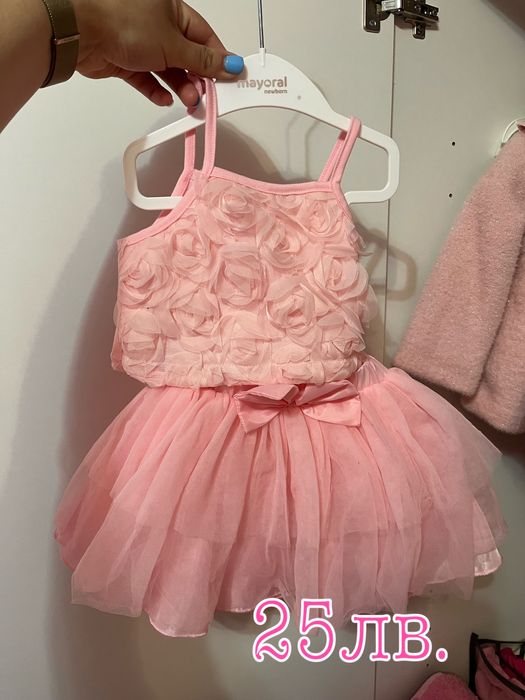 Официални рокли за бебе 12-18
