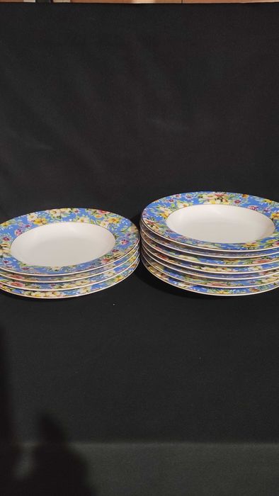 Френски дълбоки чинии от фин порцелан