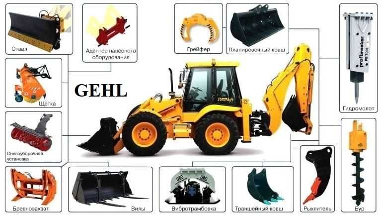 Экскаватор погрузчик Gehl GBL X-920