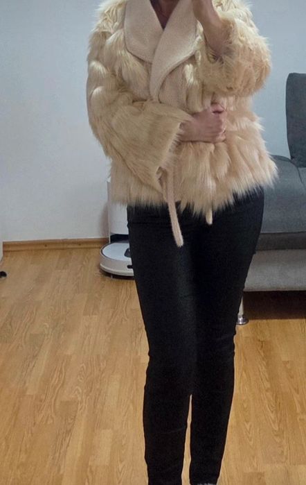 Sacou din bumbac cu blanita