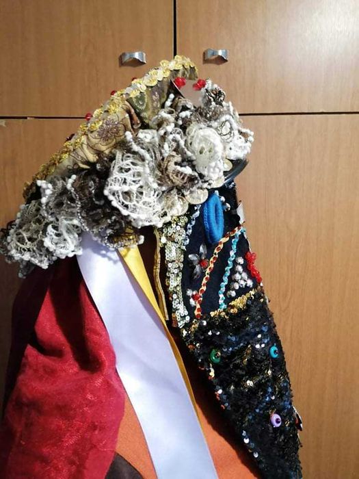 Кукерска маска, декорация механа,,битов, етно, сурва, маскарад, , изго