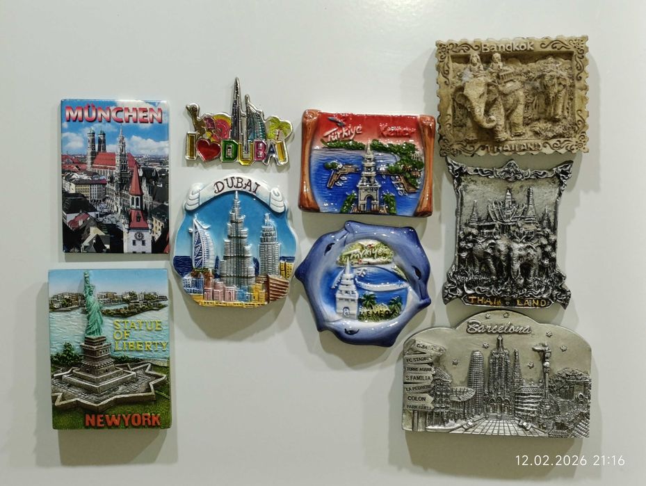 МАгниты на холодильник.