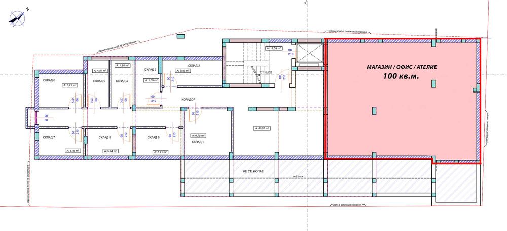 Дава се под наем Магазин в Асеновград - 100 кв.м за 90000 € - Снимка #1