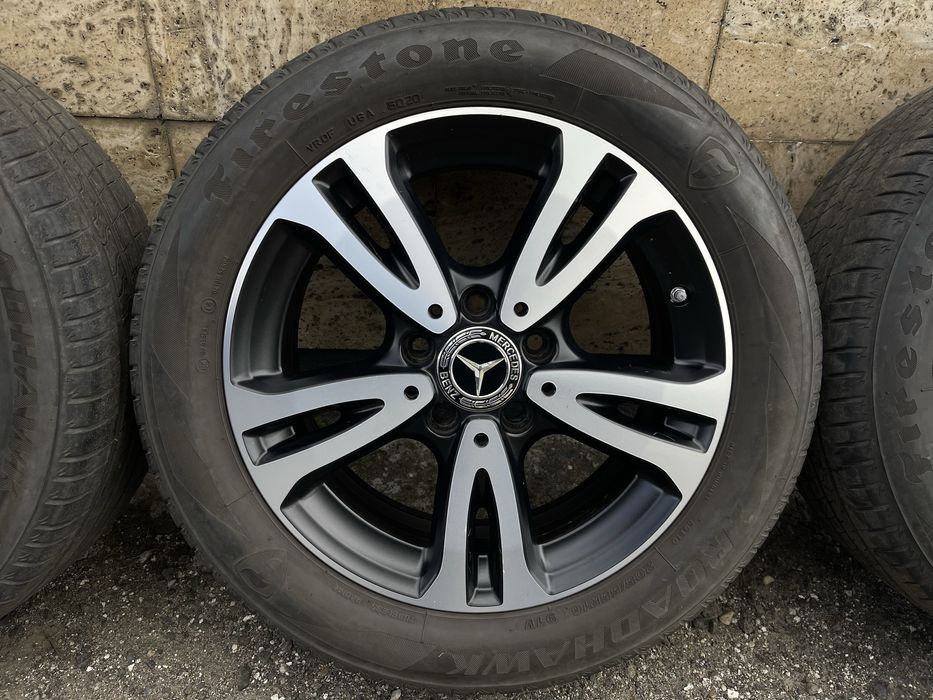 Jante Roți Mercedes A B C CLA Class W176 W246 Anvelope 205 55 R16 Vara