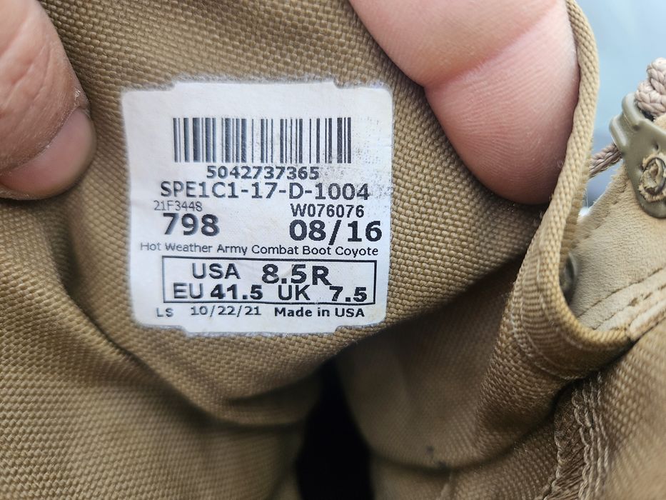Bocanci vara americani 42