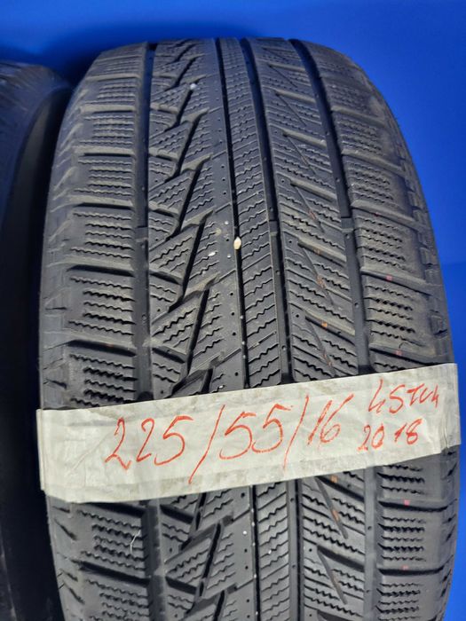 Vand set 4 anvelope 225 55 16 m+s - foarte bune