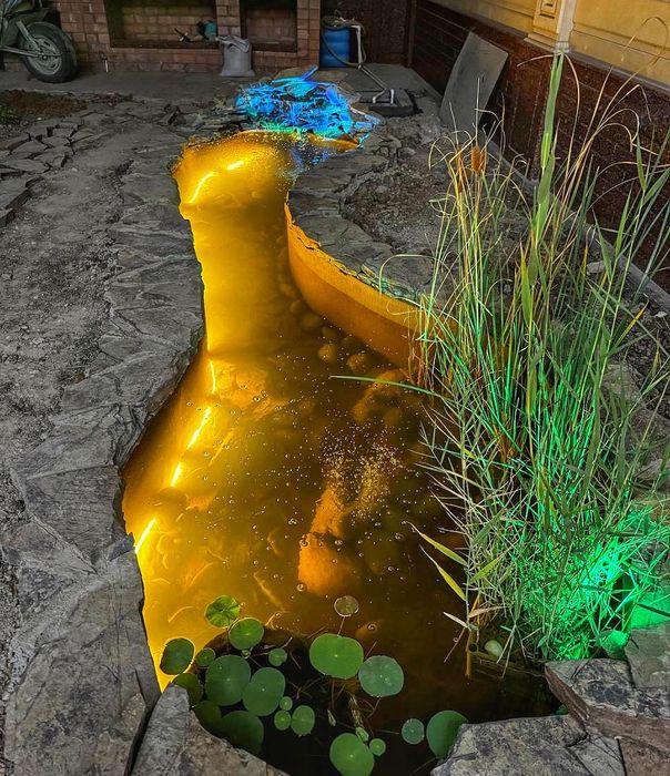 Постройка декоративных прудов