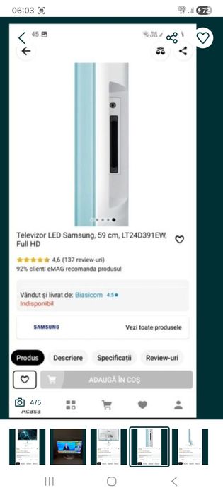 Televizor samsung full hd