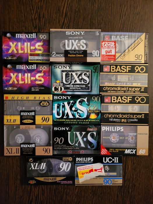 Casete audio sigilate