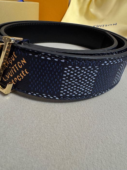 Намаление:Louis Vuitton-Чисто нов мъжки автентичен колан 125 см