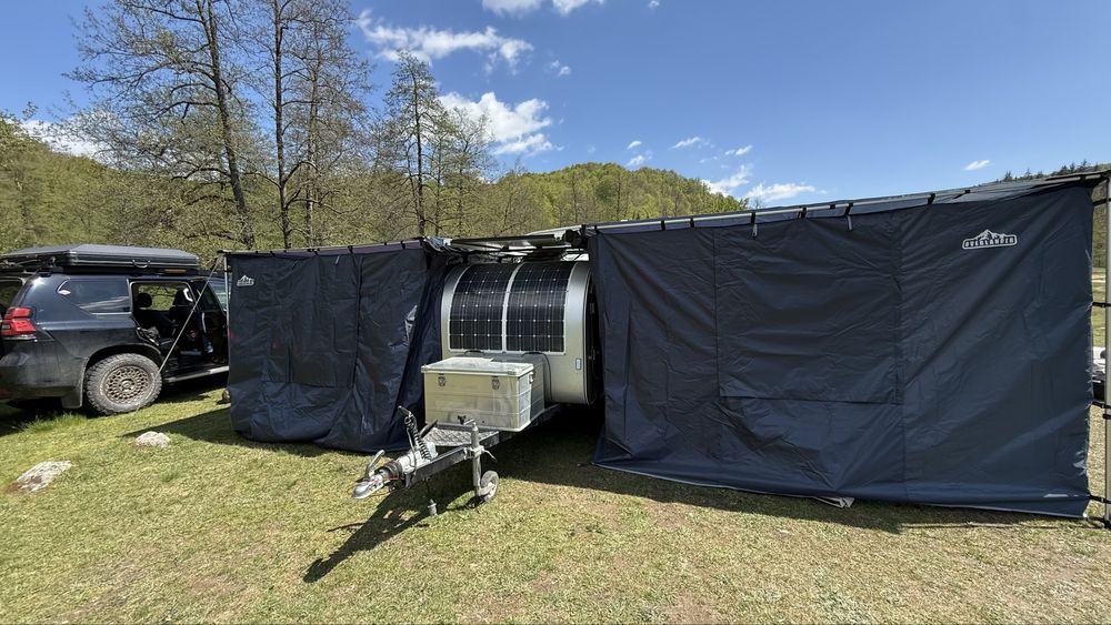 Mini Rulotă Off-Road Teardrop Kuoka Offline