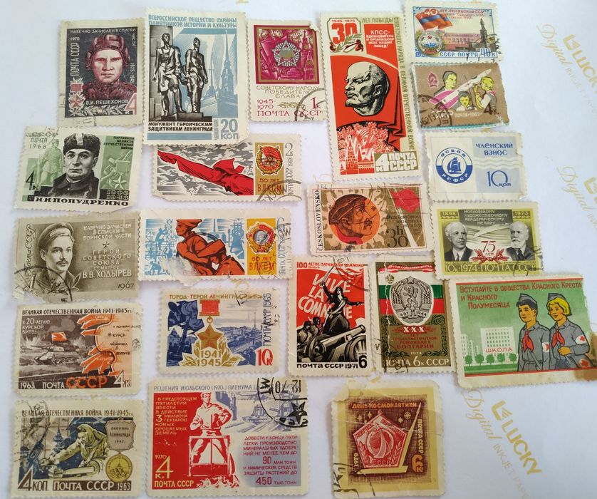 Марки Разных Стран.